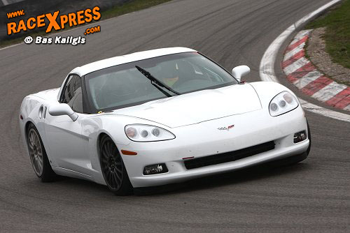 Zumbrink met Van Putten in Corvette